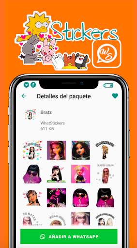 Bratz Stickers for WhatsApp screenshot 3