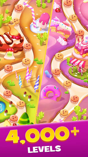 Cookie Crush Match 3 Blast & Drop Mania Cats screenshot 7