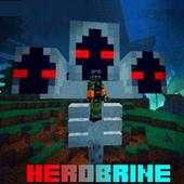 Herobrin Addon For MC PE 9