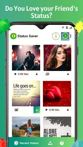 SAVER - Download Whatsapp Status screenshot 3