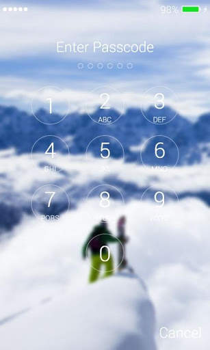 Snowboarding Lock Screen screenshot 6