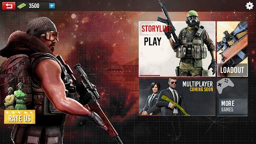 Real Commando Shooter : Offline Sniper Adventure screenshot 1