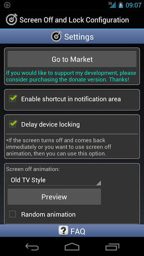 Screen Off and Lock 3 تصوير الشاشة