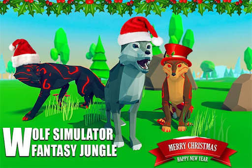 Wolf Simulator Fantasy Jungle screenshot 1