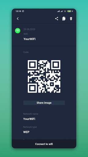 QR Scanner with scanning history screenshot 4