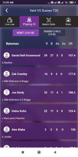 Sky Exchange Cricket Live Line screenshot 4