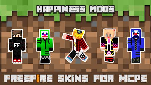 Mod FreeFire Skins For Minecraft PE screenshot 1