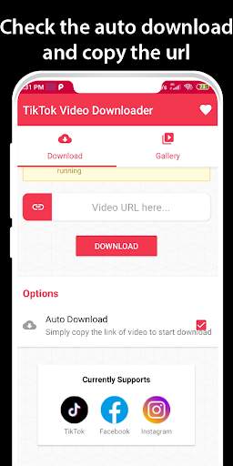 Video Downloader for TikTok - Facebook - Instagram screenshot 1