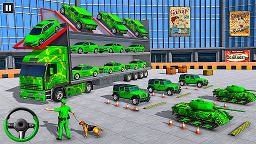 Army Vehicles Transport Truck screenshot 1