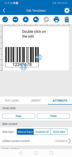 4Barcode Edit screenshot 4