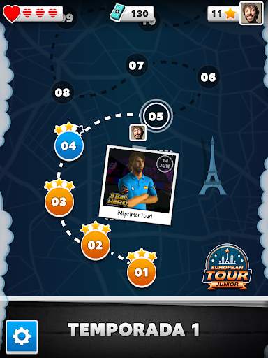8 Ball Hero – Juego de billar y puzle screenshot 15