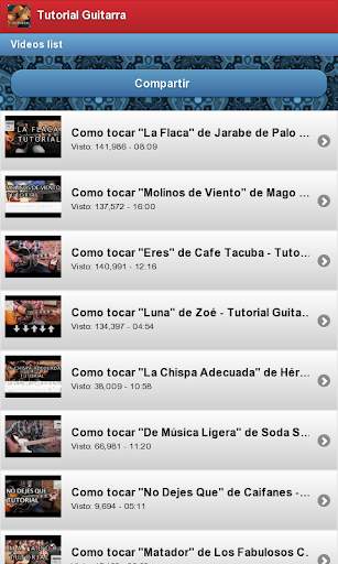 Tutorial Guitarra screenshot 2