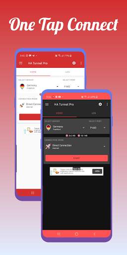 HA Tunnel Pro - 100% Free Payload Injection VPN screenshot 1