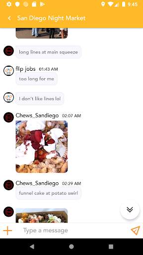 Dip Social - Location based chat rooms screenshot 3