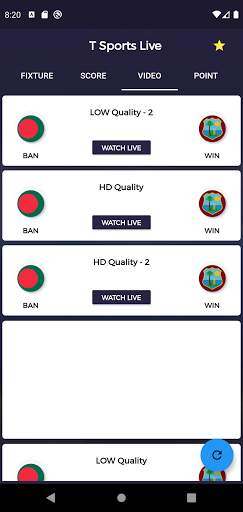 Live T Sports - Cricket TV screenshot 4