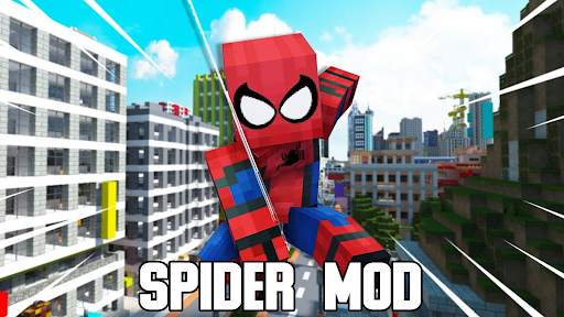Spider Mod Man for Minecraft PE screenshot 2