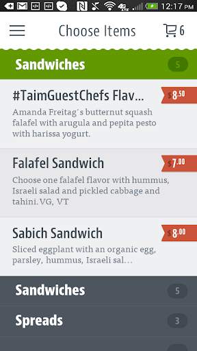 Taim Falafel screenshot 3
