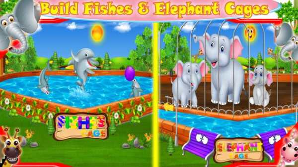 Build a Safari Zoo Repair & Construction Game screenshot 3