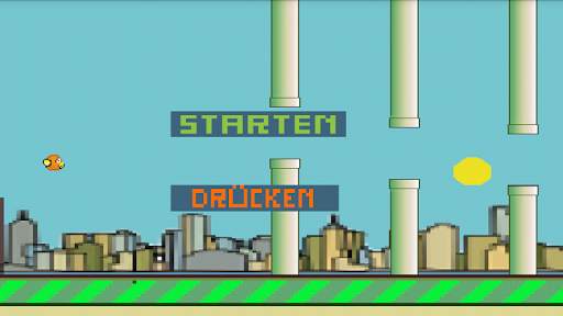 Quadrat Vogel Spiel screenshot 3