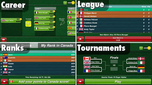 Tennis Champion 3D - Online Sp screenshot 3