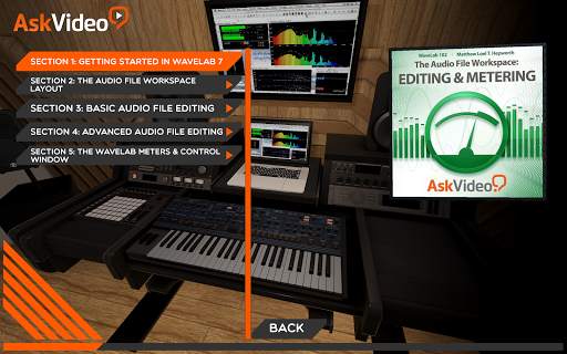 Editing & Metering Course for Wavelab by Ask.Video screenshot 2