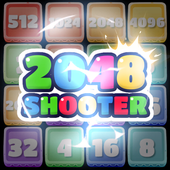2048 shoot n merge icon