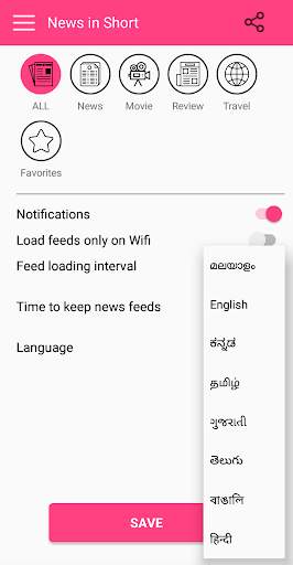 News in Short - latest news in your language screenshot 3