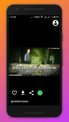 हिंदी वीडियो स्टेटस - Hindi Video Status Download screenshot 4