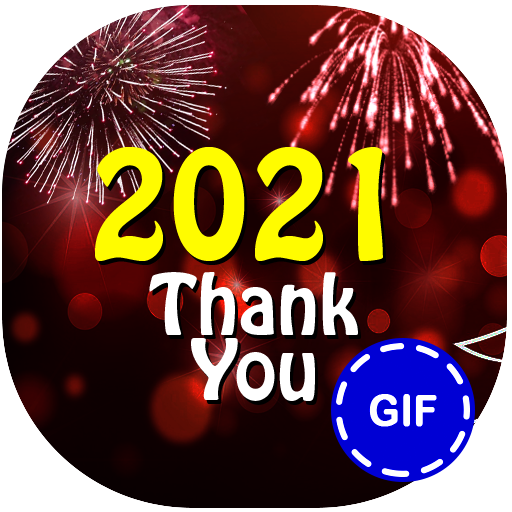 New Year Thank You GIF icon