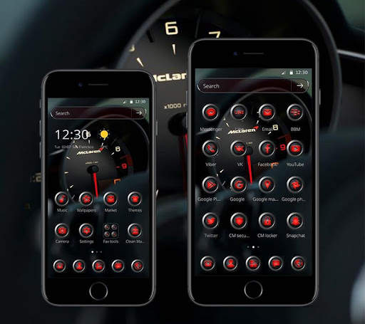 Speedy Car Speedometer Theme screenshot 4