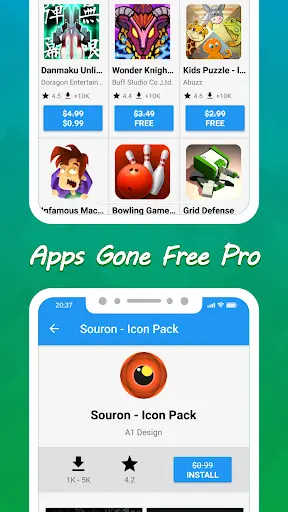 Apps Gone Free Pro screenshot 1