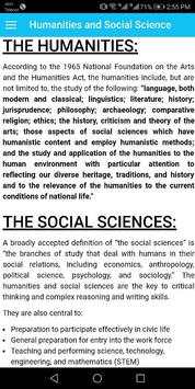 Humanities and Social Sciences screenshot 3