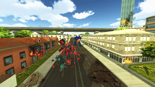 Future Flying Robot Real Car Transformation 3D screenshot 7