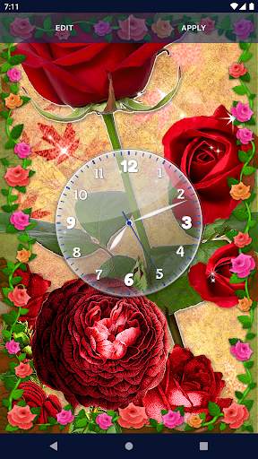 3D Red Rose Live Wallpaper 3 تصوير الشاشة