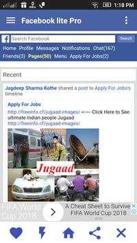 Facebook Lite Pro screenshot 5