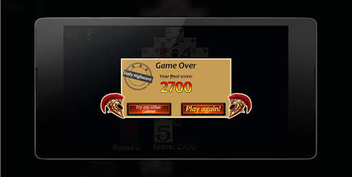 Pyramid Solitaire classic game screenshot 4