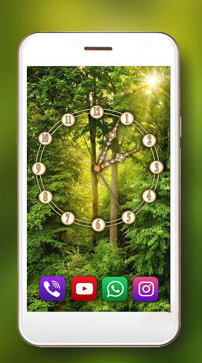 Forest Clock Live Wallpaper screenshot 6