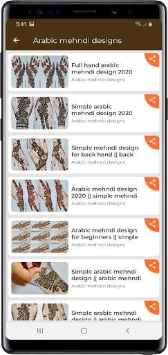 Mehndi Designs | Mehndi Design Video Tutorials App screenshot 6