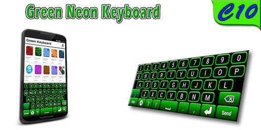 Green Neon Keyboard स्क्रीनशॉट 4