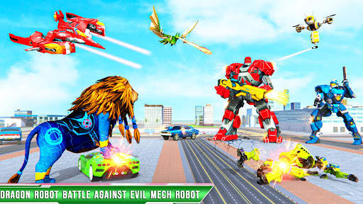 Lion robot game - multi robots screenshot 1