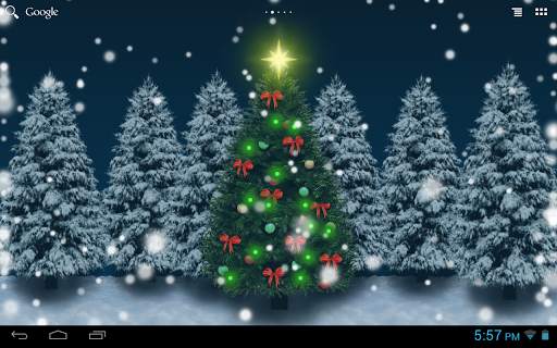 Christmas Crystal Ball Free LW screenshot 3