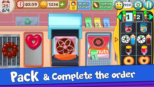Donut Truck - Cafe Kitchen Cooking Games screenshot 4