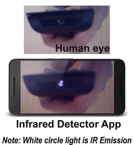 Infrared Radiation Detector screenshot 4
