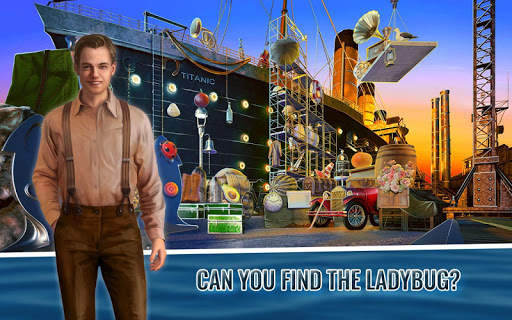 Titanic Hidden Object Game – Detective Story screenshot 1