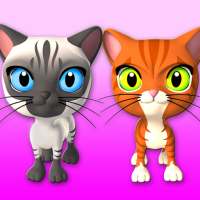 3 သူငယ်ချင်းများကြောင် & Bunny on 9Apps