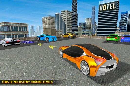 US Futuristic Car Parking: Free Parking Games screenshot 1