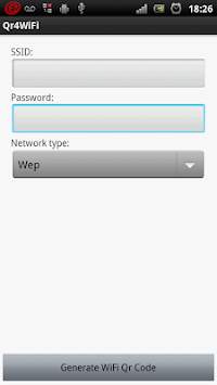 WiFi QR Code Generator screenshot 1