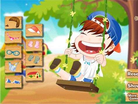 Playing On A Swing DressUp screenshot 1