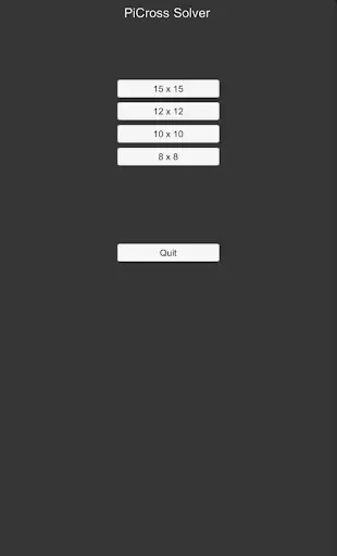 PiCross  Solver - Picture Cross Nonogram puzzles screenshot 1