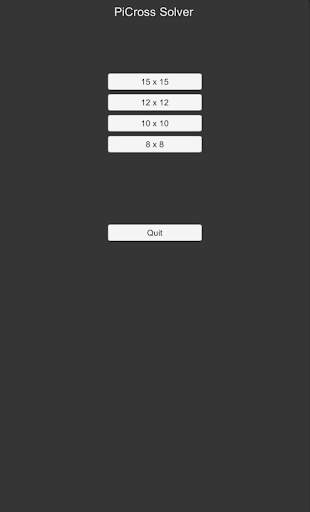 PiCross  Solver - Picture Cross Nonogram puzzles screenshot 1